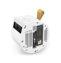 BenQ GV11 vidéo-projecteur Projecteur à focale standard 300 ANSI lumens DLP WVGA (854x480) Noir, Blanc (9H.JR377.59E)