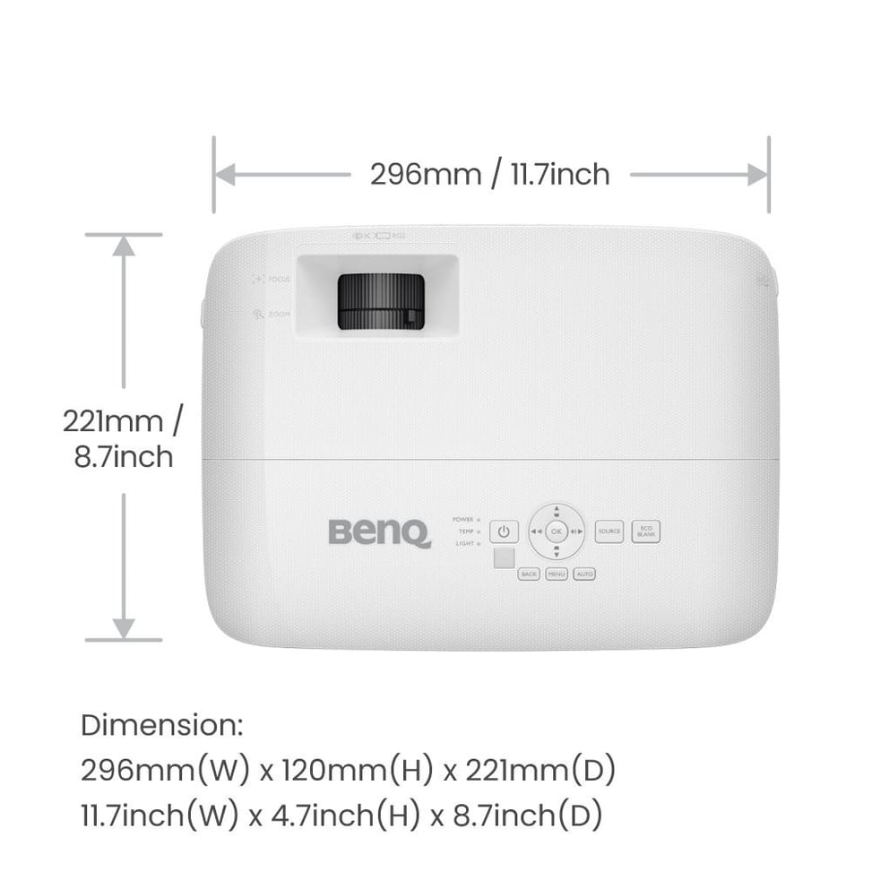 BenQ TH575 vidéo-projecteur Projecteur à focale standard 3800 ANSI lumens DLP 1080p (1920x1080) Compatibilité 3D Blanc — image 6