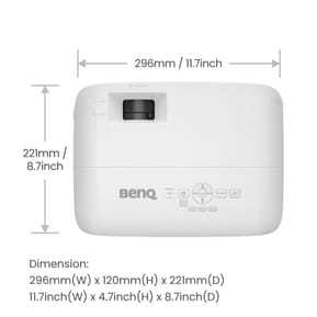 BenQ TH575 vidéo-projecteur Projecteur à focale standard 3800 ANSI lumens DLP 1080p (1920x1080) Compatibilité 3D Blanc — image 6