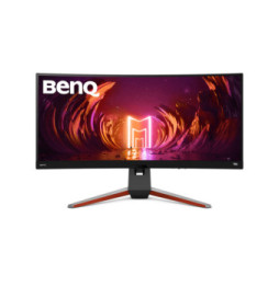 BenQ EX3415R écran plat de PC 86,4 cm (34") 3440 x 1440 pixels UltraWide Quad HD LED Noir, Gris (9H.LK2LJ.TBE)