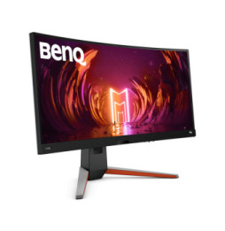 BenQ EX3415R écran plat de PC 86,4 cm (34") 3440 x 1440 pixels UltraWide Quad HD LED Noir, Gris (9H.LK2LJ.TBE)