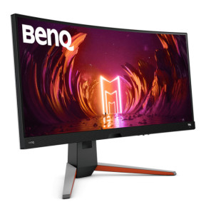 BenQ EX3415R écran plat de PC 86,4 cm (34") 3440 x 1440 pixels UltraWide Quad HD LED Noir, Gris (9H.LK2LJ.TBE)