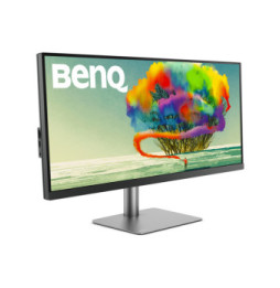 BenQ PD3420Q écran plat de PC 86,4 cm (34") 3440 x 1440 pixels Quad HD LED Gris (9H.LJHLB.QBE)