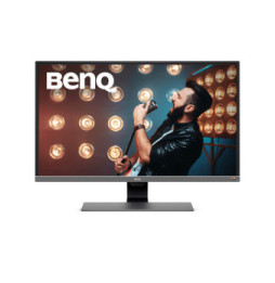 BenQ EW3270U écran plat de PC 80 cm (31.5") 3840 x 2160 pixels 4K Ultra HD LED Noir, Gris, Métallique (9H.LGVLA.TSE)