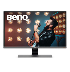 BenQ EW3270U écran plat de PC 80 cm (31.5") 3840 x 2160 pixels 4K Ultra HD LED Noir, Gris, Métallique (9H.LGVLA.TSE)