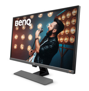BenQ EW3270U écran plat de PC 80 cm (31.5") 3840 x 2160 pixels 4K Ultra HD LED Noir, Gris, Métallique (9H.LGVLA.TSE)