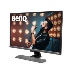 BenQ EW3270U écran plat de PC 80 cm (31.5") 3840 x 2160 pixels 4K Ultra HD LED Noir, Gris, Métallique (9H.LGVLA.TSE)