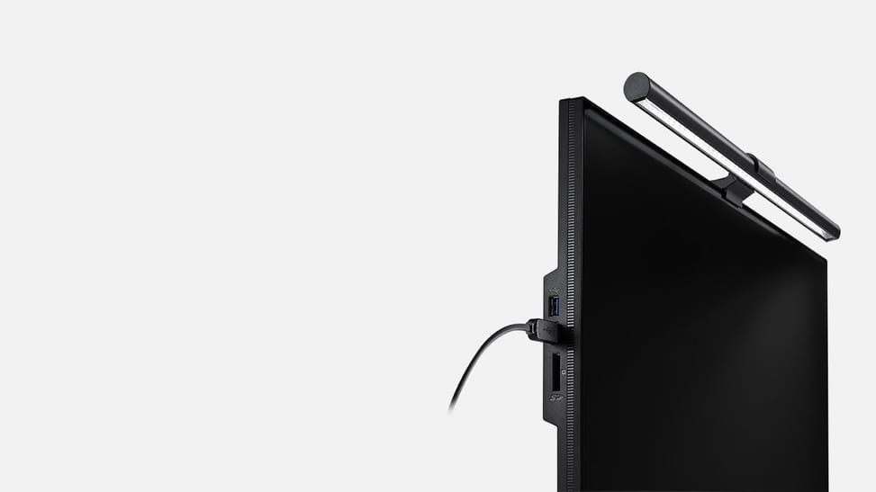 BenQ ScreenBar Halo lumière du moniteur Gris 800 lm (9H.W49WT.ES2) — image 3