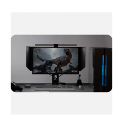 BenQ ScreenBar Halo lumière du moniteur Gris 800 lm (9H.W49WT.ES2)