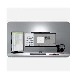 BenQ ScreenBar Halo lumière du moniteur Gris 800 lm (9H.W49WT.ES2)