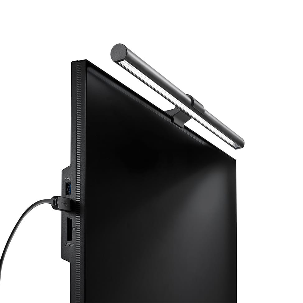 BenQ ScreenBar Plus lumière du moniteur 930 lm (9H.W43QD.WP2) — image 6