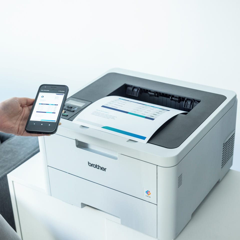 Brother HL-L3215CW - Imprimante laser couleur A4 compacte. Eligible au forfait EcoPro (HL-L3215CW) — image 3