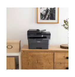 Brother MFC-L2860DWE - Imprimante multifonction laser 4-en-1 monochrome A4 compacte et réseau Ethernet - 6 mois d'abonnement