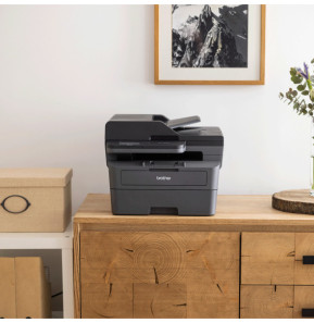 Brother MFC-L2860DWE - Imprimante multifonction laser 4-en-1 monochrome A4 compacte et réseau Ethernet - 6 mois d'abonnement