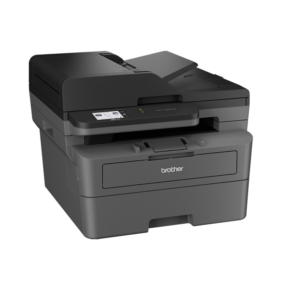 Brother MFC-L2860DWE - Imprimante multifonction laser 4-en-1 monochrome A4 compacte et réseau Ethernet - 6 mois d'abonnement