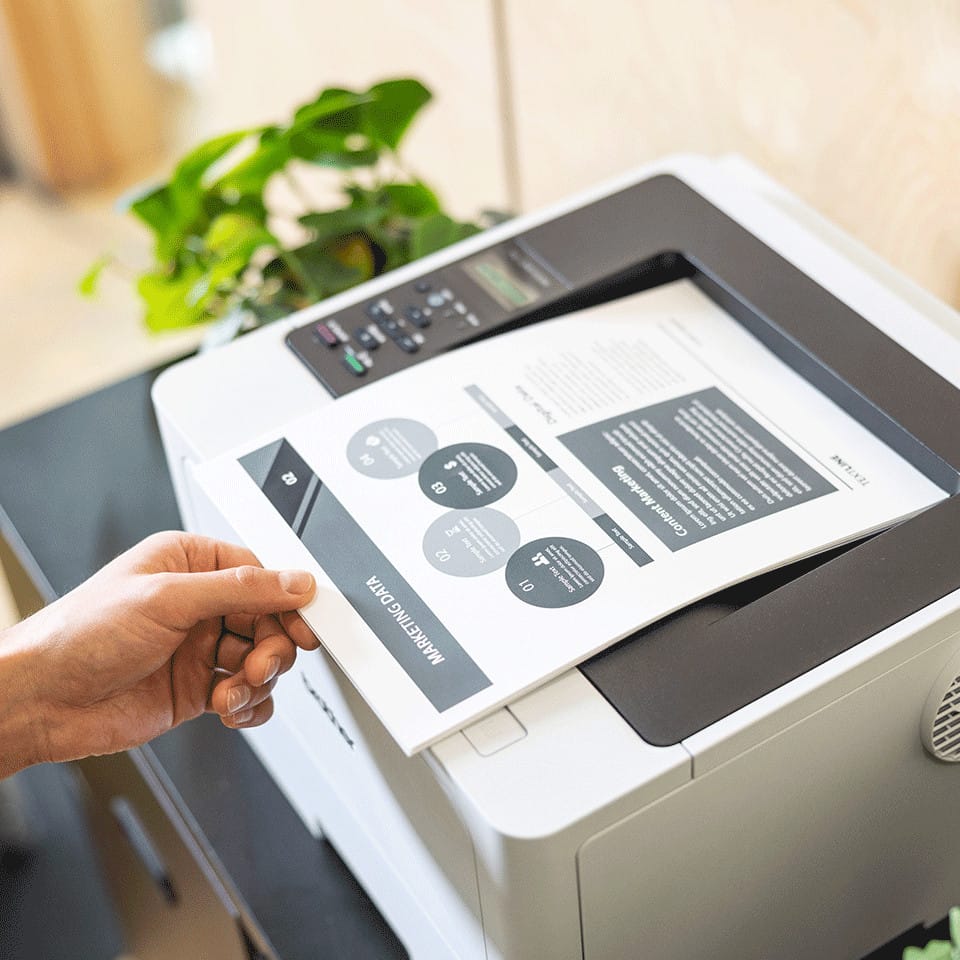Brother HL-L5210DW - Imprimante laser monochrome professionnelle A4 sans fil (HL-L5210DW) — image 3