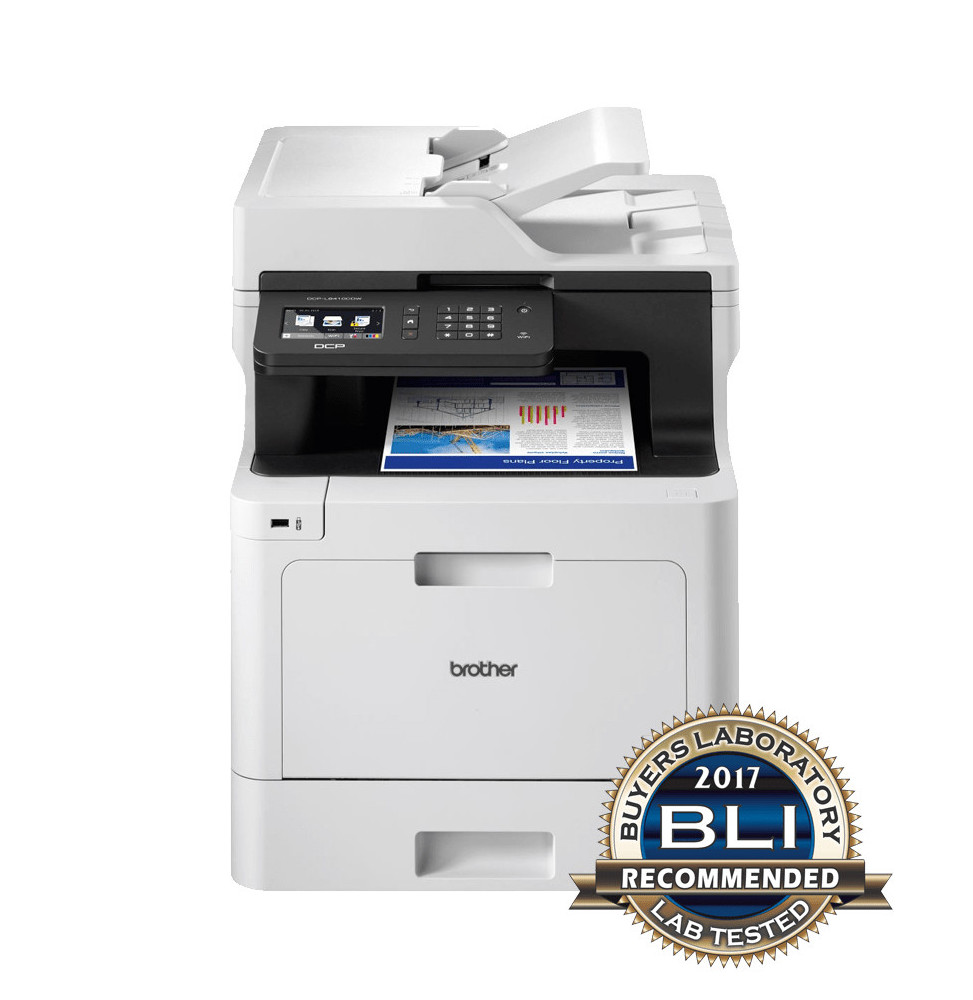 Brother DCP-L8410CDW Imprimante multifonction 3-en-1 laser couleur WiFi (DCP-L8410CDW)
