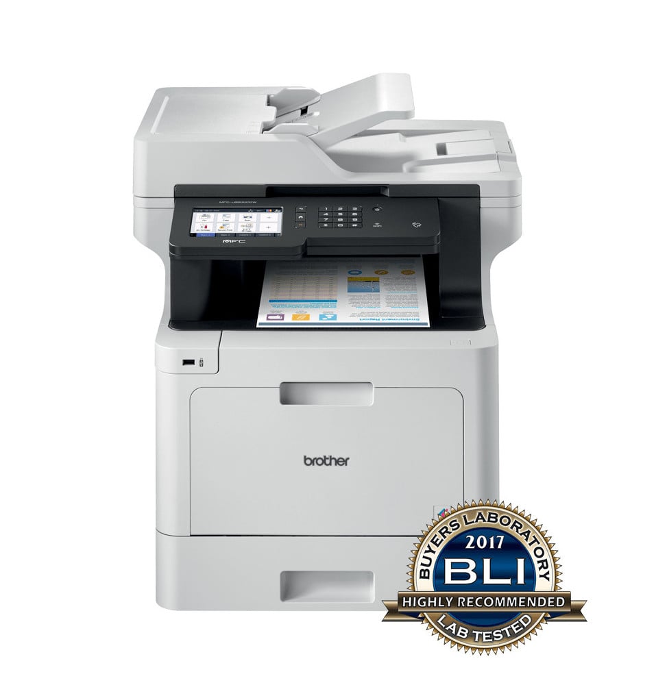 Brother MFC-L8900CDW Imprimante multifonction 4-en-1 laser couleur WiFi et NFC (MFC-L8900CDW)