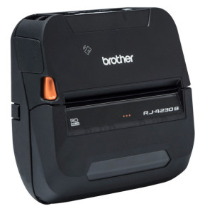 Brother RJ-4230B Imprimante avec un port infrarouge 203 x 203 DPI Avec fil &sans fil Thermique directe Imprimante mobile
