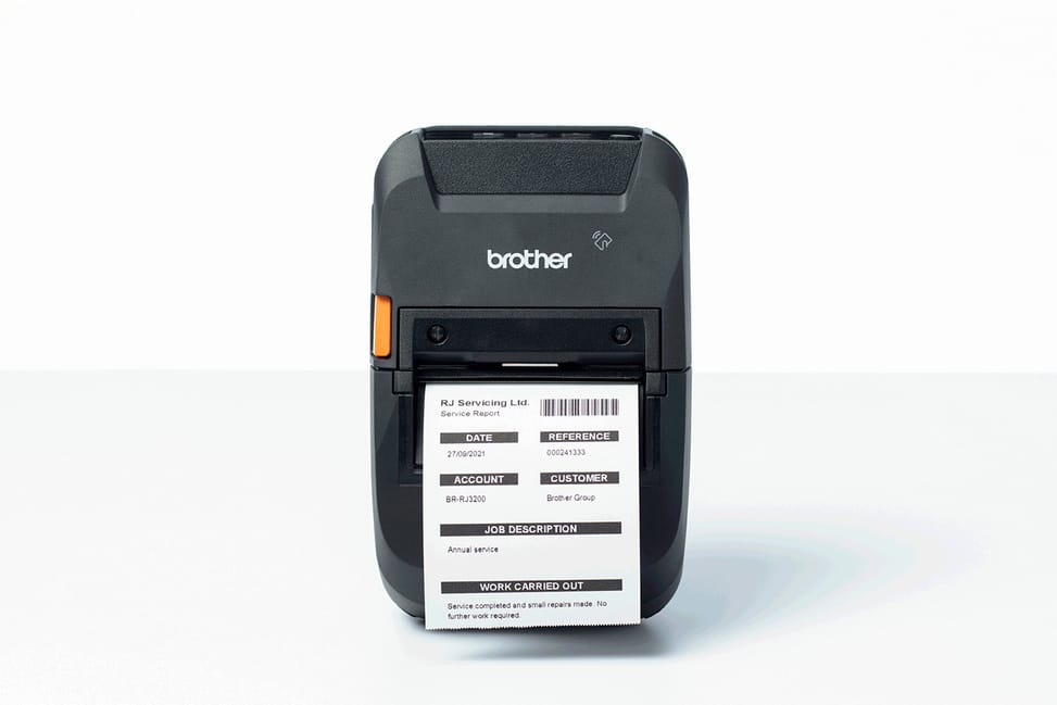 Brother RJ3230BL imprimante pour étiquettes Thermique directe 203 x 203 DPI 127 mm/sec Sans fil Wifi Bluetooth (RJ-3230BL) — image 6