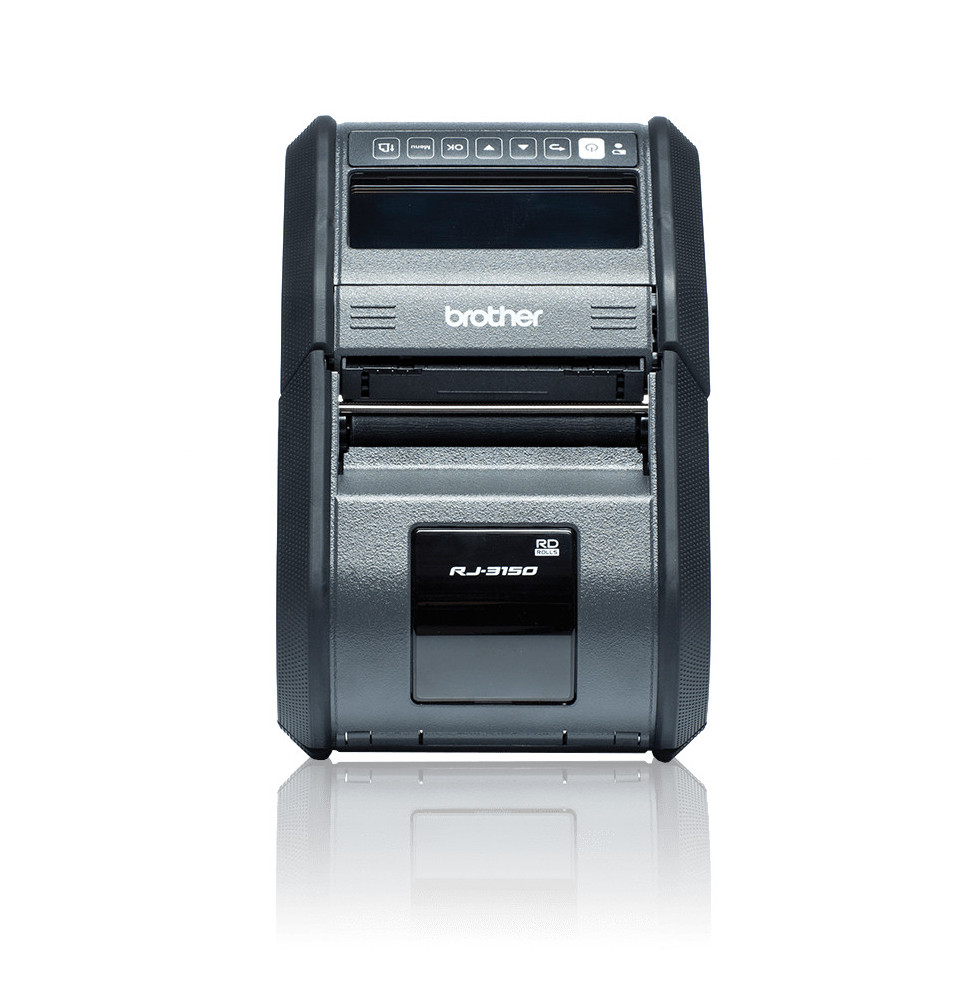 Brother RJ-3150 Imprimante avec un port infrarouge 203 x 200 DPI Avec fil &sans fil Thermique directe Imprimante mobile
