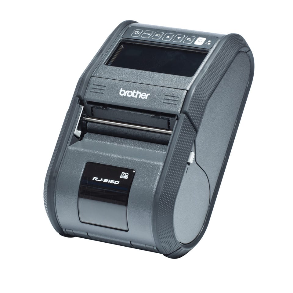 Brother RJ-3150 Imprimante avec un port infrarouge 203 x 200 DPI Avec fil &sans fil Thermique directe Imprimante mobile — image 2