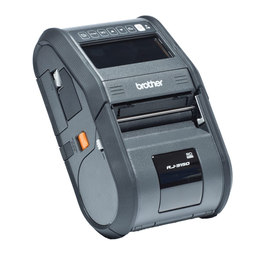 Brother RJ-3150 Imprimante avec un port infrarouge 203 x 200 DPI Avec fil &sans fil Thermique directe Imprimante mobile — image 3