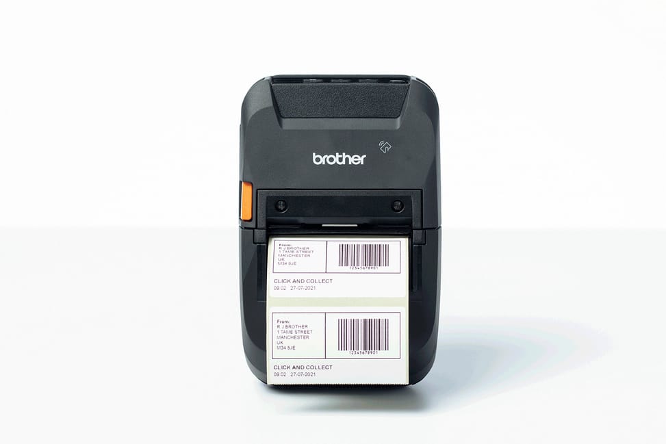 Brother RJ3250WBL imprimante pour étiquettes Thermique directe 203 x 203 DPI 127 mm/sec Sans fil Ethernet/LAN Wifi Bluetooth — image 5