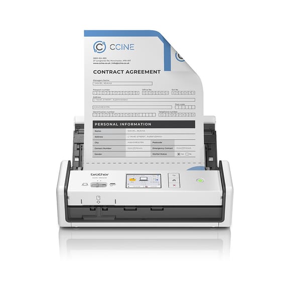 Brother ADS-1800W - Scanner sans fil, compact et portable (ADS-1800W)