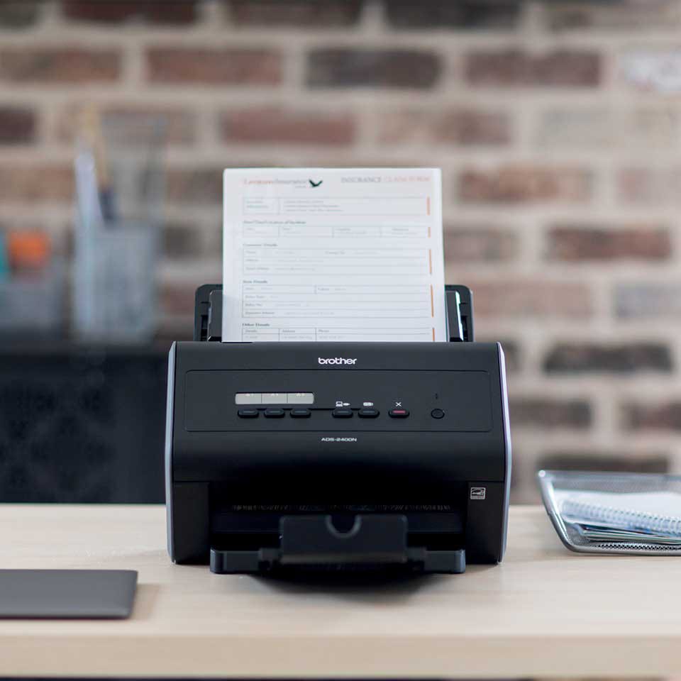 Brother ADS-2400N - Scanner bureautique de documents réseau Ethernet (ADS-2400N) — image 2