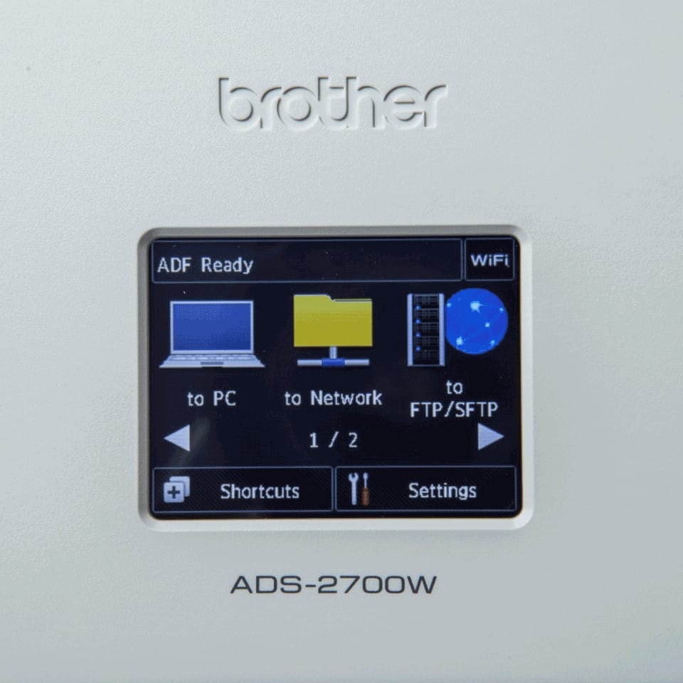 Brother ADS-2700W - Scanner bureautique de documents WiFi (ADS-2700W) — image 4
