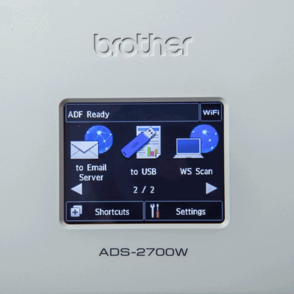 Brother ADS-2700W - Scanner bureautique de documents WiFi (ADS-2700W) — image 5