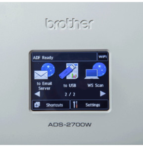 Brother ADS-2700W - Scanner bureautique de documents WiFi (ADS-2700W)