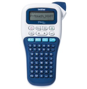 Brother PT-H107B étiqueteuse P-touch bleue foncée Etiqueteuse portable pour votre organisation  (PT-H107B)