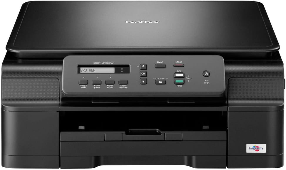 Imprimante Brother multifonction jet d’encre couleur 3-en-1 avec wifi (DCPJ132W) — image 2