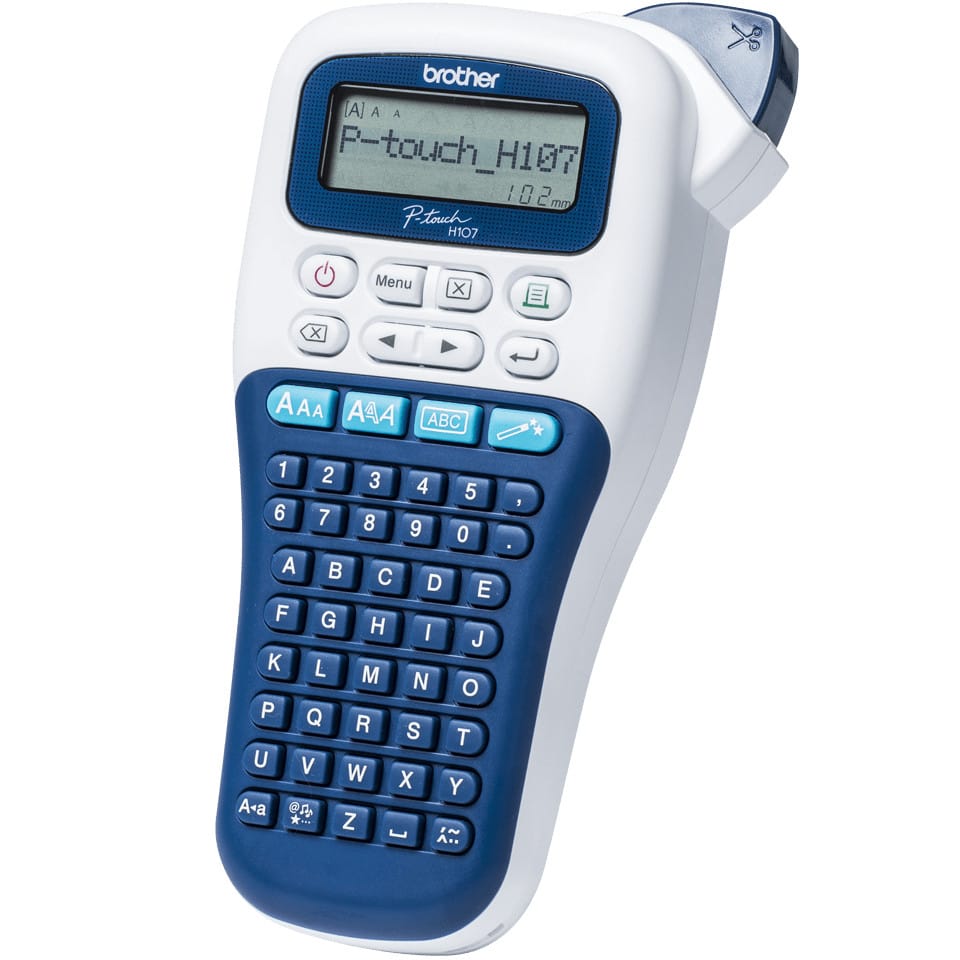 Brother PT-H107B étiqueteuse P-touch bleue foncée Etiqueteuse portable pour votre organisation  (PT-H107B) — image 2