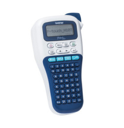 Brother PT-H107B étiqueteuse P-touch bleue foncée Etiqueteuse portable pour votre organisation  (PT-H107B)
