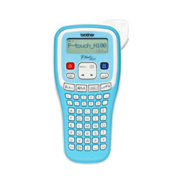Brother PT-H100LB étiqueteuse titreuse P-touch bleue Etiqueteuse titreuse portable pour votre organisation  (PT-H100LB)