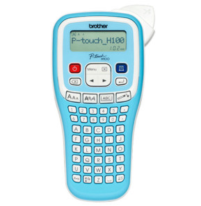 Brother PT-H100LB étiqueteuse titreuse P-touch bleue Etiqueteuse titreuse portable pour votre organisation  (PT-H100LB)