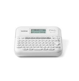 Brother PT-D410 imprimante pour étiquettes Transfert thermique 180 x 180 DPI 20 mm/sec Avec fil TZe QWERTY (PT-D410)