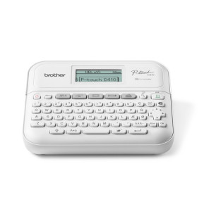 Brother PT-D410 imprimante pour étiquettes Transfert thermique 180 x 180 DPI 20 mm/sec Avec fil TZe QWERTY (PT-D410)