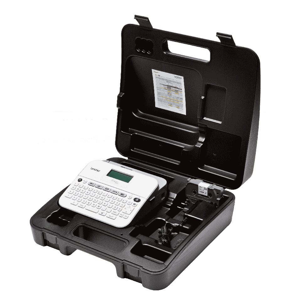 Brother PT-D400VP étiqueteuse professionnelle Etiqueteuse professionnelle compacte avec mallette de transport  (PT-D400VP) — image 4