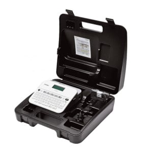 Brother PT-D400VP étiqueteuse professionnelle Etiqueteuse professionnelle compacte avec mallette de transport  (PT-D400VP)