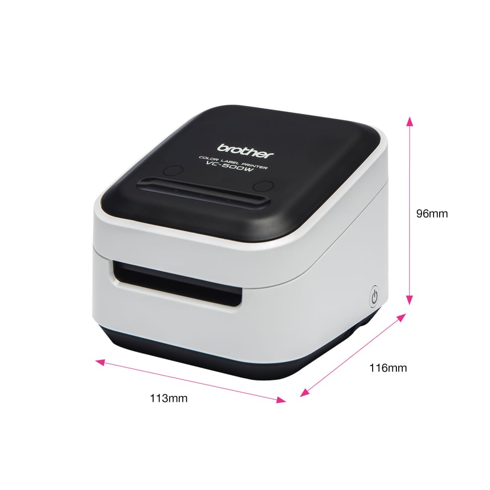 Brother VC-500W L'imprimante d'étiquettes couleur Imprimante d'étiquettes tout-en-couleur  (VC-500W) — image 2