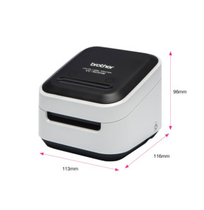 Brother VC-500W L'imprimante d'étiquettes couleur Imprimante d'étiquettes tout-en-couleur  (VC-500W)