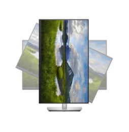 DELL P Series P2723QE LED display 68,6 cm (27") 3840 x 2160 pixels 4K Ultra HD LCD Noir, Argent (P2723QE)