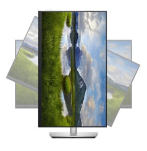 DELL P Series P2723QE LED display 68,6 cm (27") 3840 x 2160 pixels 4K Ultra HD LCD Noir, Argent (P2723QE)