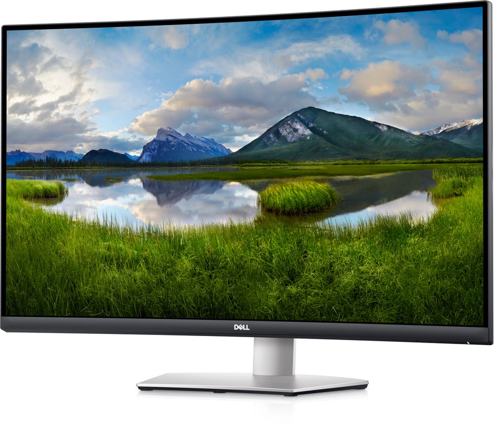 DELL S Series S3221QSA LED display 80 cm (31.5") 3840 x 2160 pixels 4K Ultra HD LCD Noir, Argent (DELL-S3221QSA) — image 2