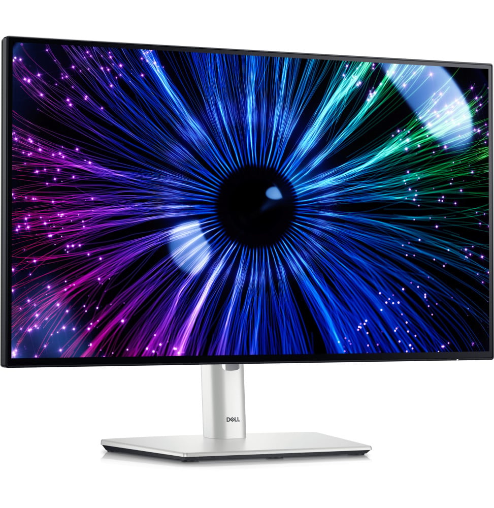 DELL UltraSharp U2424HE écran plat de PC 60,5 cm (23.8") 1920 x 1080 pixels Full HD LCD Noir, Argent (U2424HE)