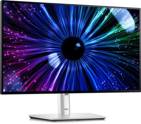 DELL UltraSharp U2424HE écran plat de PC 60,5 cm (23.8") 1920 x 1080 pixels Full HD LCD Noir, Argent (U2424HE)